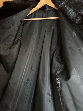 Abrigo de pelo natural