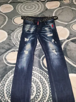 Lote de 3 pantalones vaqueros azules a 25 los 3