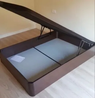 Canapé abatible blanco madera