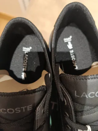 Zapatillas Lacoste Negras Talla 39