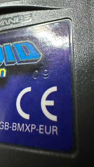 Metroid Zero Mission ORIGINAL GameBoy Advance