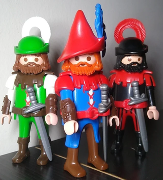 Playmobil 3 Aldeanos Medievales