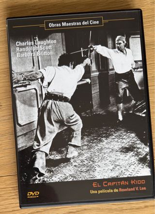 DVD El Capitán Kidd - Obras Maestras del Cine