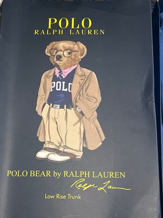 Polo Ralph Lauren Sudadera Oso Azul Talla S