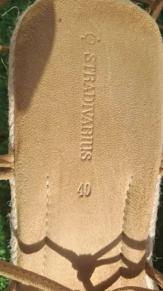 Sandalias de cuña T40