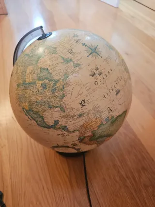 Lámpara Globo Terráqueo Decorativo