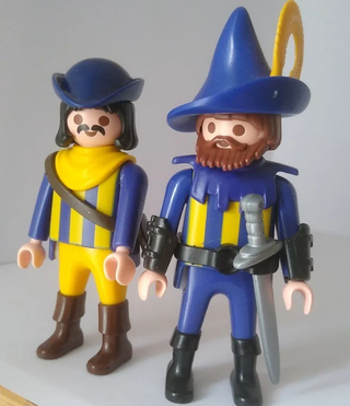 Playmobil 2 Aldeanos Medievales