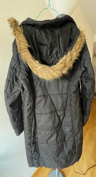 Abrigo acolchado negro Roly talla M