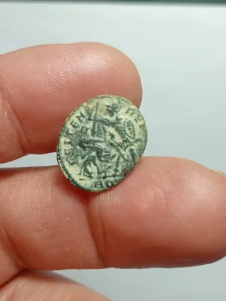 Moneda Romana Jinete Aquileia AQT