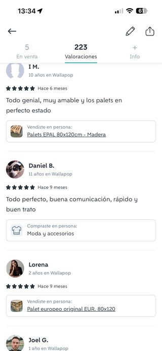 Palet Europeo EUR Original