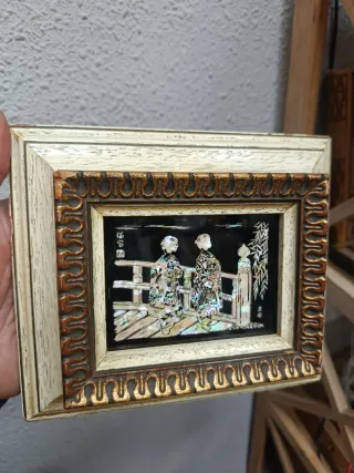 Cuadro Japonés Nácar Madreperla