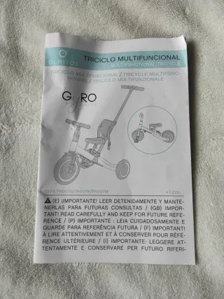 Triciclo Gyro Olmitos 5 en 1