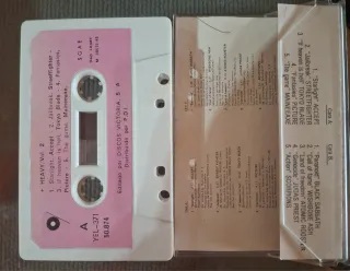 2 Cassettes Heavy Metal Recopilatorios