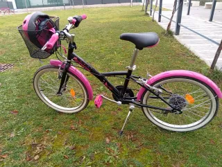 Bicicleta Btwin 500 niña 7-10 años como nueva