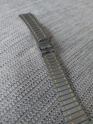 Correa de reloj bicolor 19 ml ancho