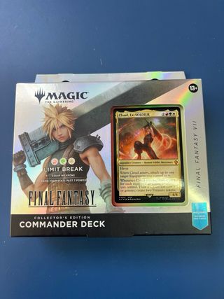 Magic Final Fantasy Commander Collector Cloud Ingl