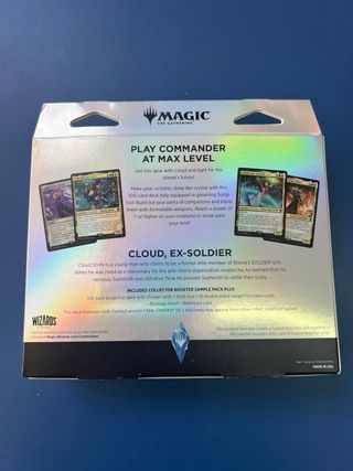 Magic Final Fantasy Commander Collector Cloud Ingl