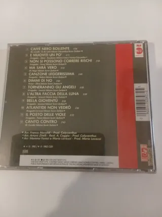 CD Fiorella Mannoia - Nazionale Pop Rock