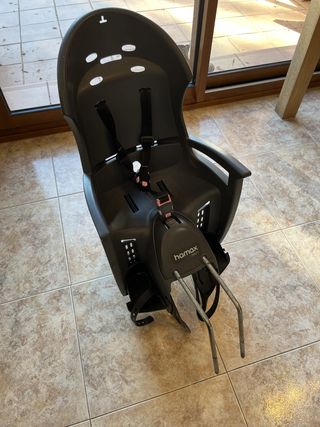 Silla trasera bicicleta por niños hasta 22 kg