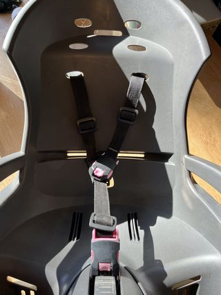 Silla trasera bicicleta por niños hasta 22 kg