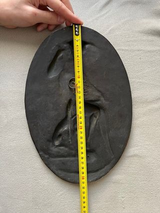 Escultura Bronce Diana y Galgo