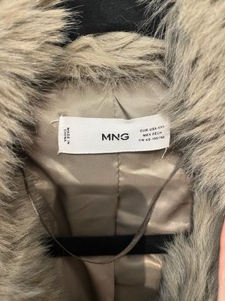 Chaleco pelo Mango Talla S sin estrenar