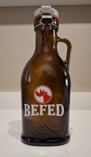 Bottiglia birra BEFED 1 lt con tappo a scatto