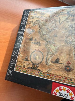 Puzzle Educa 1000 Piezas Mapa Mundo