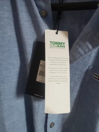 Camisa Tommy Hilfiger azul