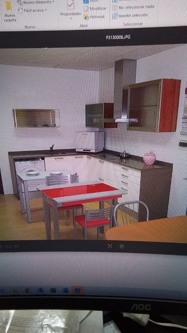 Columnas de hornos y cafetera