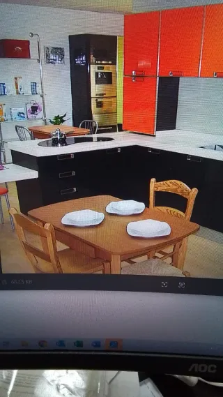 Columnas de hornos y cafetera