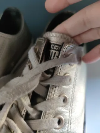 Converse Piel Dorada All Star