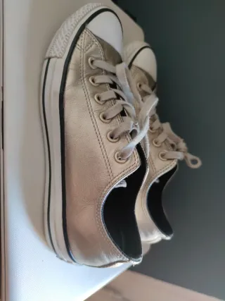 Converse Piel Dorada All Star