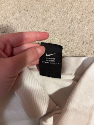 Polo Nike Vintage Rayas Manga Corta Blanco