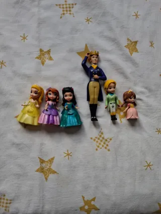 Muñecos Princesa Sofía y amigos