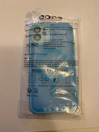 Funda iPhone 11 Azul Translúcido