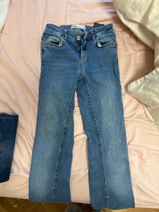 Pantalones Zara acampanados