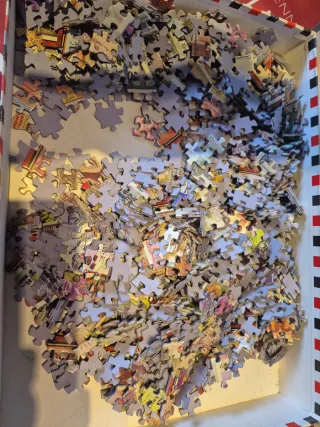 Puzzle 1000 piezas: Billetes del Mundo