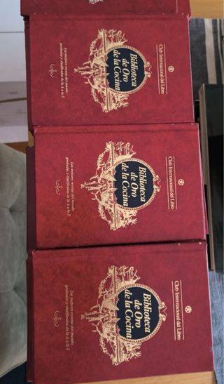 la gran biblioteca de oro de la cocina