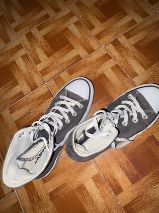 Zapatos Converse All Star Grises