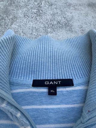Jersey Gant 1/4 Zip Rayas Hombre