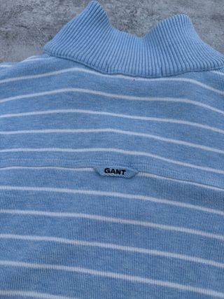 Jersey Gant 1/4 Zip Rayas Hombre