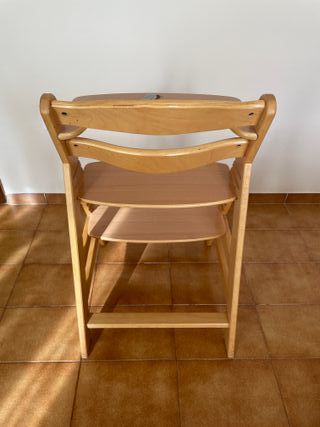 Trona Hauck madera con bandeja