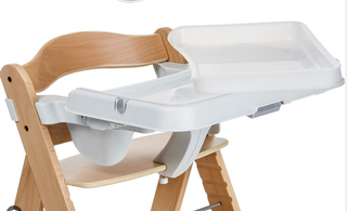 Trona Hauck madera con bandeja