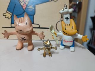Lote de articulos figuras vintage cobi olimpiadas