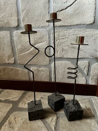 Set 3 Portacandele Vintage IKEA