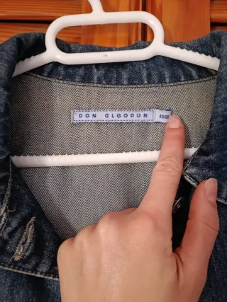 Chaqueta Vaquera Azul