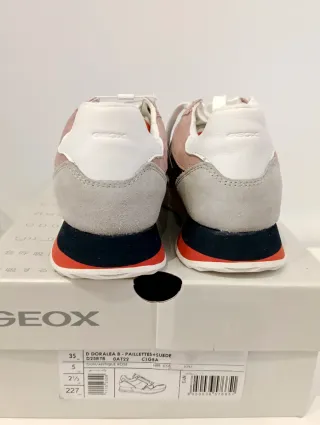 Zapatillas Geox Talla 35 Pink/Silver