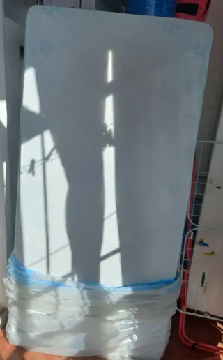 Colchón individual blanco