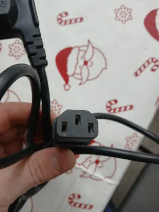 Cable alimentación TV C5 a Schuko